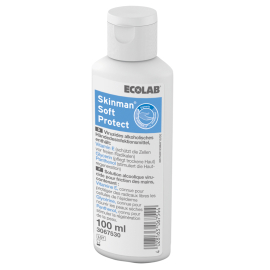Händedesinfektionsmittel Skinman Soft Protect von Ecolab, Flasche à 100 ml