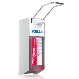 ECOLAB® Wandspender DERMADOS aus Aluminium für 500 ml Spenderflaschen
