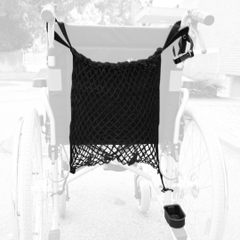 Einkaufsnetz zu Rollstuhl