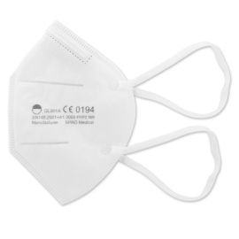 Die Einweg-Atemschutzmaske FFP2 NR ist ideal für den Einsatz bei Labor- oder professionellen Reinigungsarbeiten.