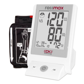 Abverkauf - Blutdruckmessgerät rossmax AC701k, mit Schalltechnologie