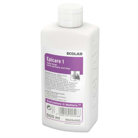 Epicare 1 von Ecolab, Hautmilde Waschlotion mit Parfum, Spenderflasche à 500 ml