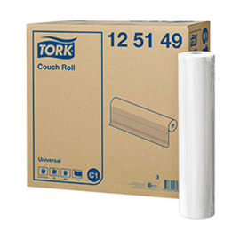 Ärztekrepp TORK Universal C1, 1-lagig, 50.2 m x 49 cm, Karton à 8 Rollen